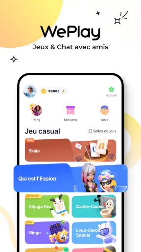 WePlay - Jeu & Chat