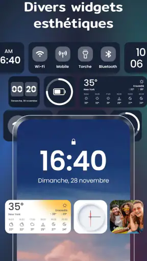 Widgets et Thèmes : iWidgets