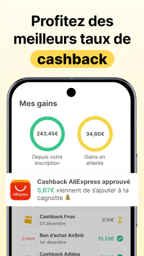 Widilo: Cashback & codes promo