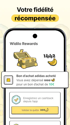 Widilo: Cashback & codes promo