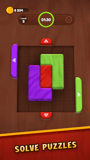 Wood Color Jam - Puzzle