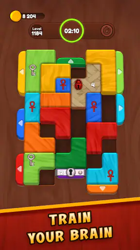 Wood Color Jam - Puzzle