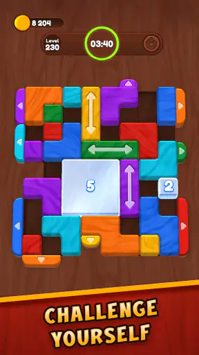 Wood Color Jam - Puzzle