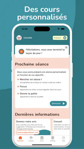 WoofLearn : Éducation du Chien