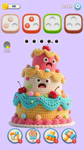 Wool Frenzy: 3D Yarn Unravel