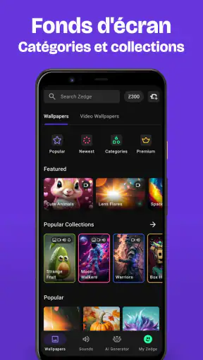 ZEDGE™ - Fonds d'écran