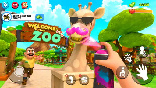 Zoo Prank: Crazy Animals