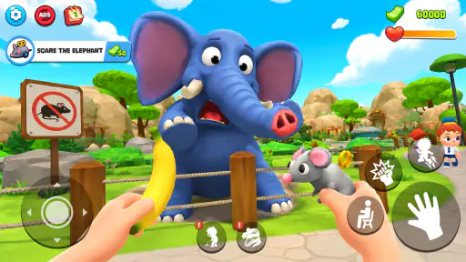 Zoo Prank: Crazy Animals