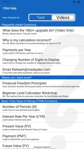 10bii Financial Calculator
