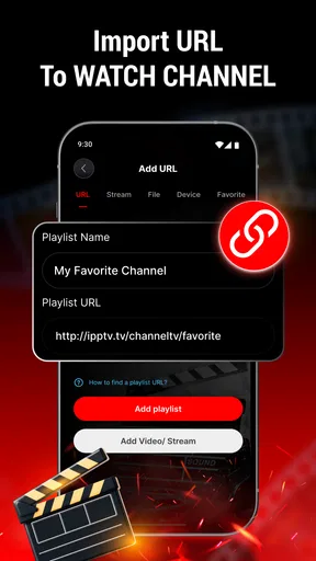 Universal IPTV: M3U8 Streamer