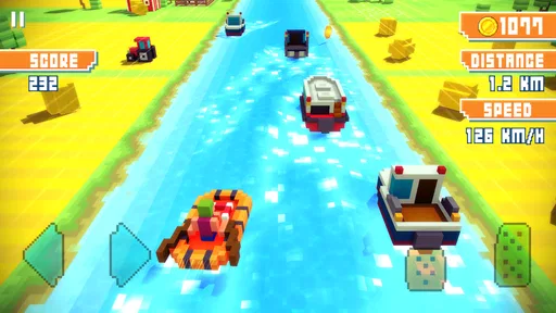 Blocky Highway: Traffic Racing
