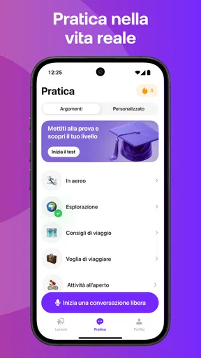 Praktika: Impara le lingue