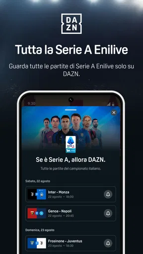 DAZN - Diretta Calcio e Sport