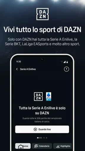 DAZN - Diretta Calcio e Sport