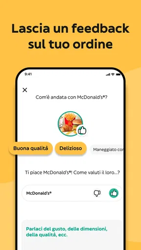 Glovo Cibo a domicilio e altro