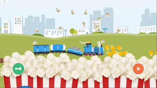 子供のためのレンガ列車ゲーム-子供の電車ゲーム列車鉄道ゲーム