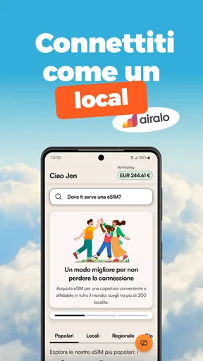 Airalo: eSIM Viaggi e Internet