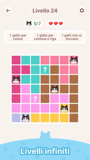 Meowdoku: Rompicapi logici
