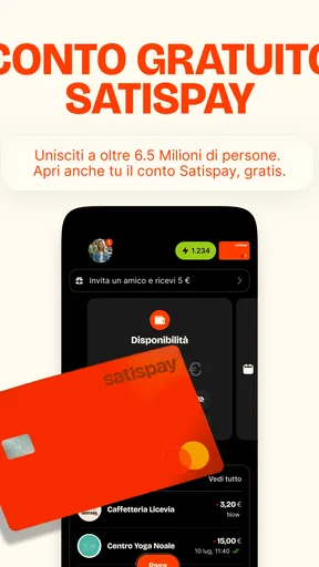Satispay: Conto e investimenti