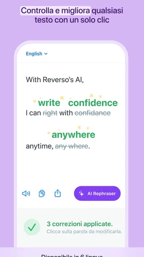 Reverso Traduttore, Dizionario