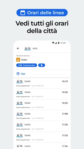 Moovit: Orari di Bus e Treni