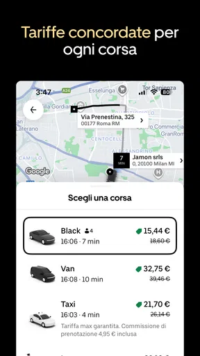 Uber - Viaggia in Italia