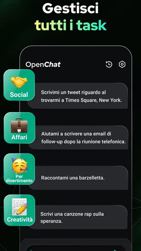 Open Chat - App di bot AI