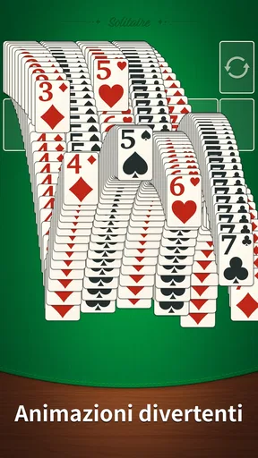 Solitario Calmo: Carte