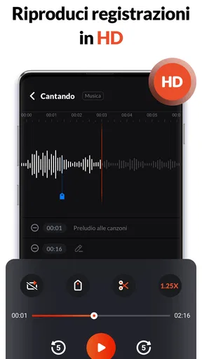 Registratore Vocale & Audio