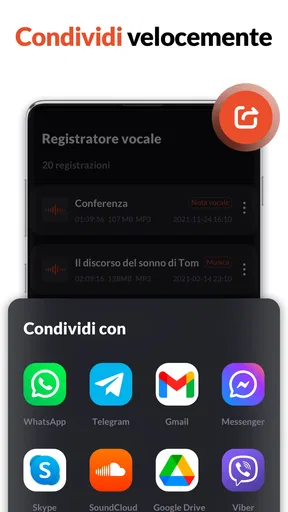Registratore Vocale & Audio