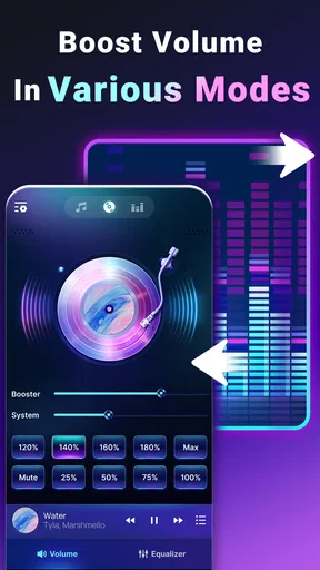 Volume Booster Bass Equalizer