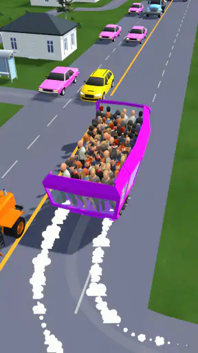 Arrivo in autobus
