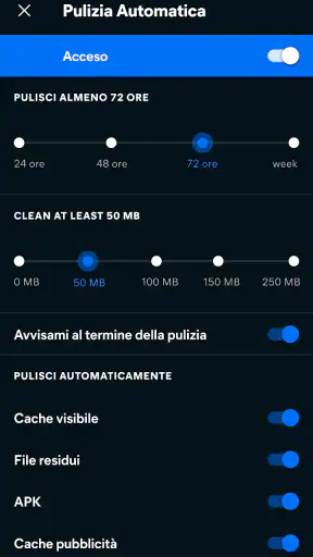 Avast Cleanup: Pulizia