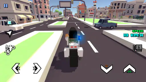 Blocky Moto Racing: Bike Rider
