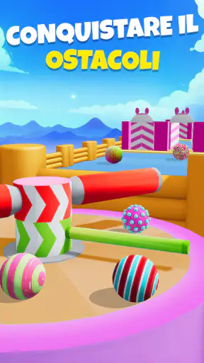 Candy Ball Run - Rolling Games