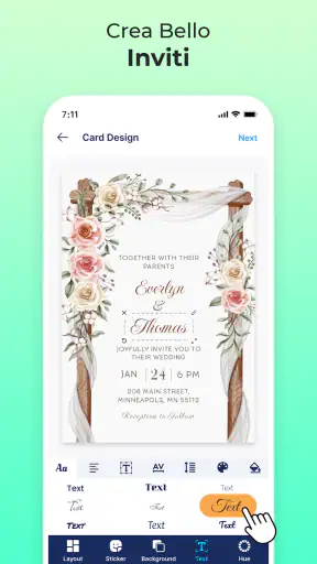 Creatore Inviti e Design Carte