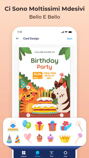 Creatore Inviti e Design Carte