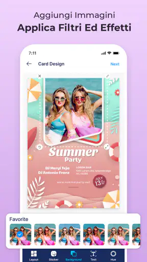 Creatore Inviti e Design Carte