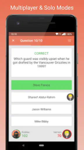 Fan Quiz for NBA