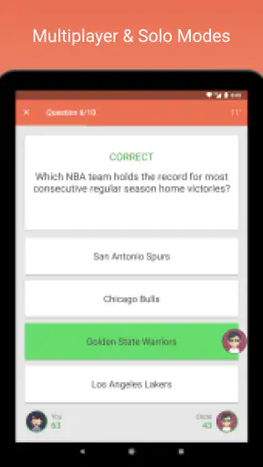 Fan Quiz for NBA