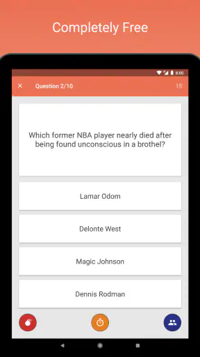Fan Quiz for NBA