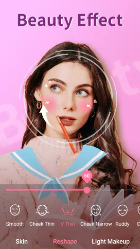 Fotocamera di bellezza -Selfie