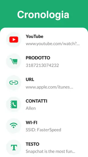 Lettore e scanner codici QR