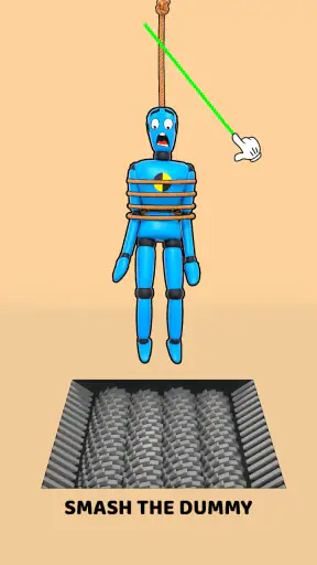 Puppet Bone Smashing Game
