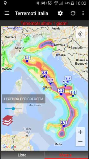 Terremoti Italia