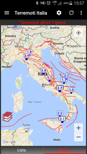 Terremoti Italia