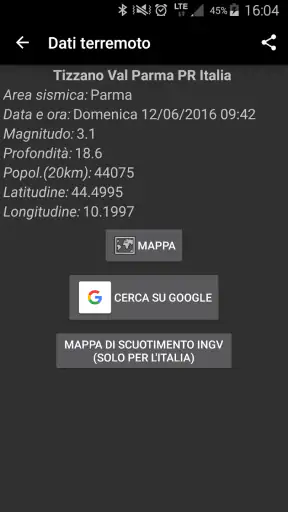 Terremoti Italia