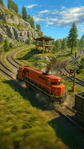 Train Ramp Jumping