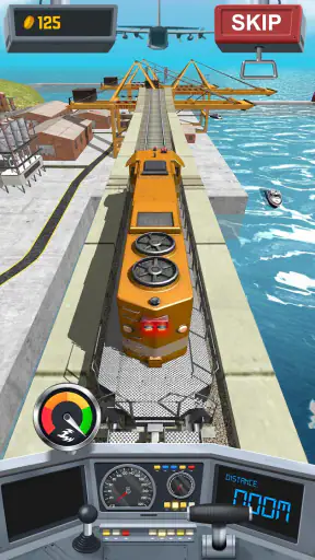 Train Ramp Jumping