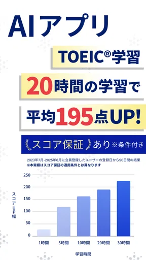 TOEIC®対策ならSantaアルク AI学習でスコアUP